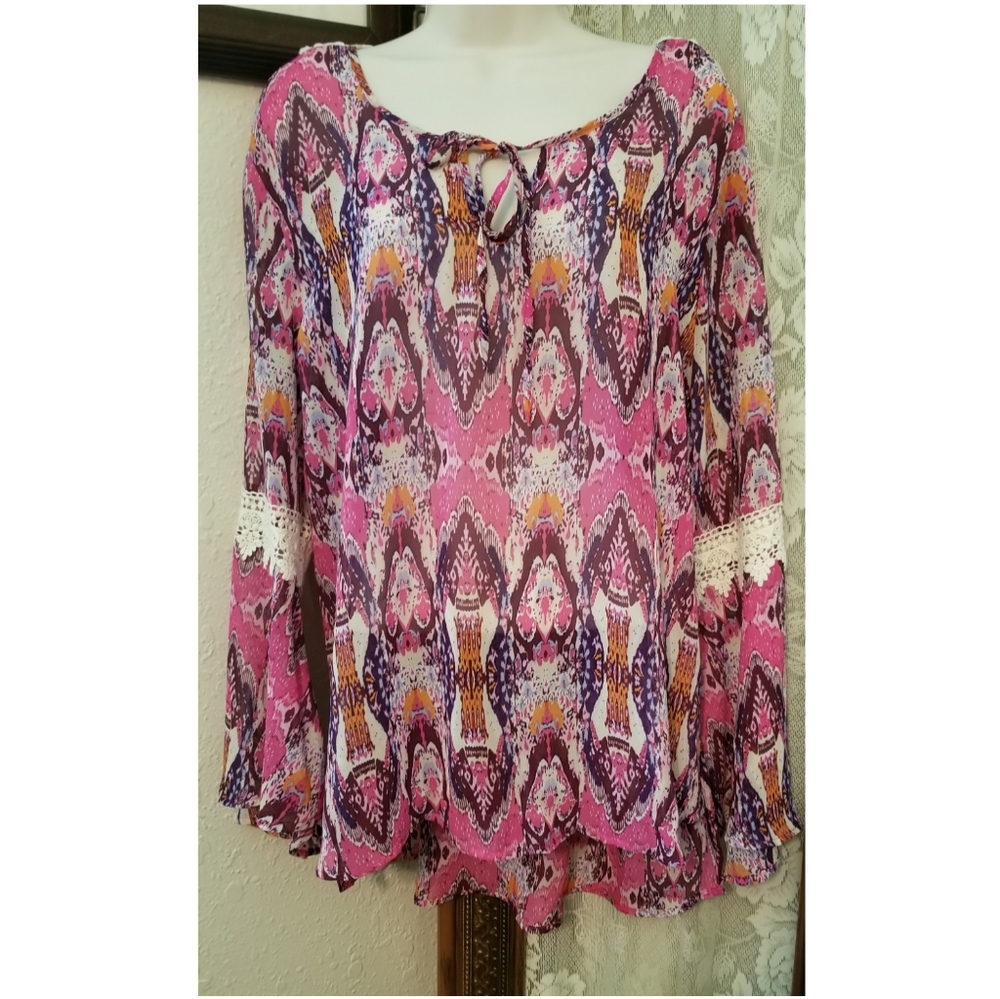 Semi Sheer Tunic